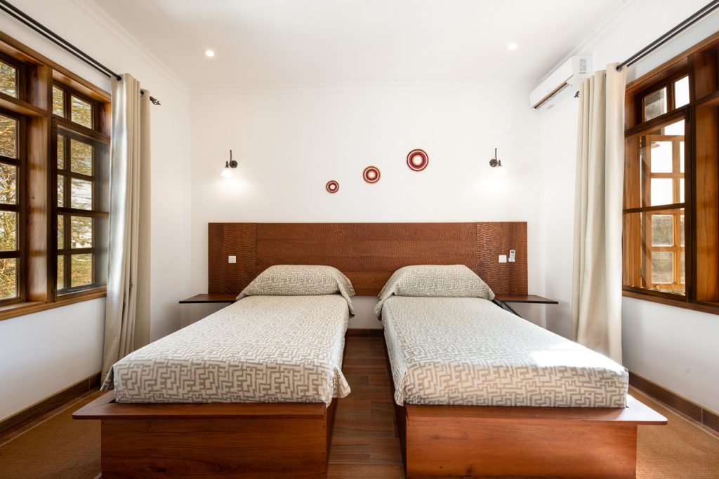 Kahawa House: Twin room: two single beds